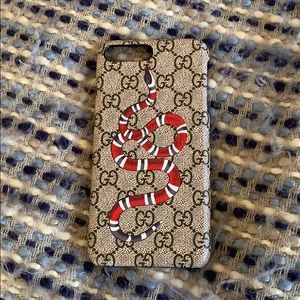 Gucci phone case 7/8 plus